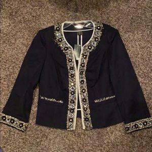 Beaded Jacket White House Black Market